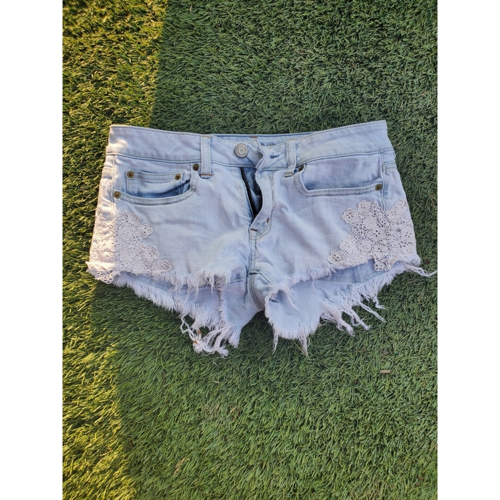 American Eagle Stretch Denim Shorts